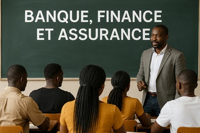 Illustration pour Banques - Finances - Assurances