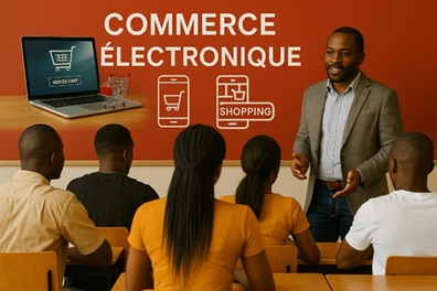 Illustration pour Commerce électronique