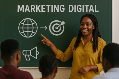 Illustration pour E-Commerce marketing numérique