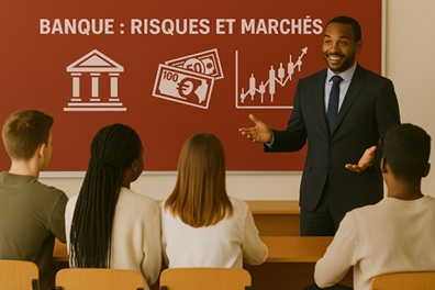 Illustration pour Banque : Risques et Marchés
