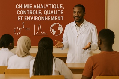 Illustration pour Chimie analytique, contrôle, qualité et environnement