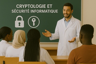 Illustration pour Cryptologie et sécurité informatique