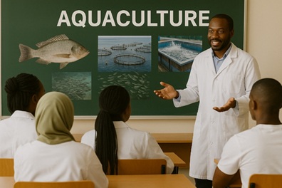 Illustration pour Aquaculture