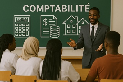 Illustration pour Comptabilité et finances des entreprises