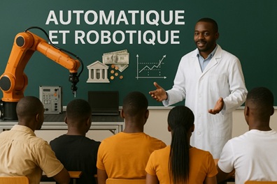 Illustration pour Automatique et Robotique