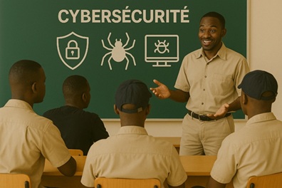 Illustration pour Cybersécurité