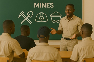 Illustration pour Mines