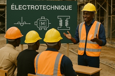Illustration pour Électrotechnique