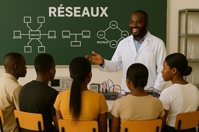 Illustration pour Réseaux