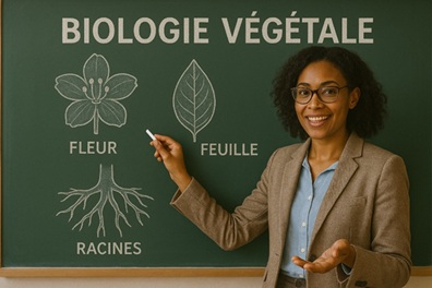 Illustration pour Biologie végétale