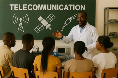 Illustration pour Télécommunication