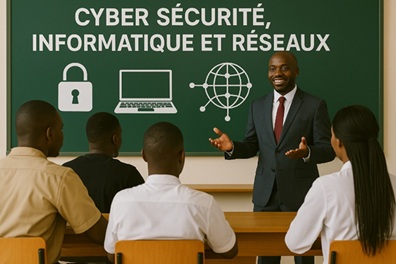 Illustration pour Cyber Sécurité, Informatique et Réseaux