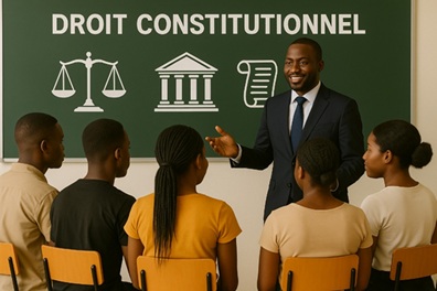Illustration pour Droit constitutionnel