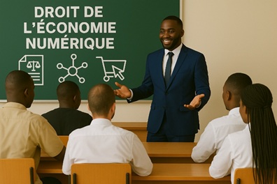 Illustration pour Droit de l’économie numérique