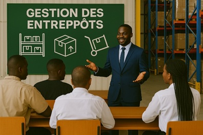 Illustration pour Gestion des entrepôts