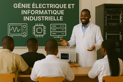 Illustration pour Génie électrique et informatique industrielle