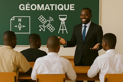 Illustration pour Géomatique