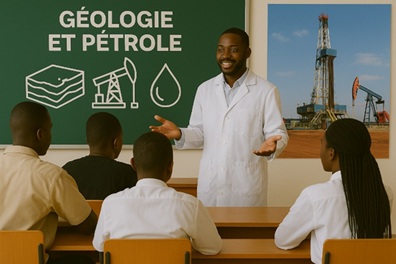 Illustration pour Géologie et Pétrole