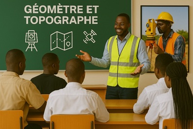 Illustration pour Géomètre et Topographe