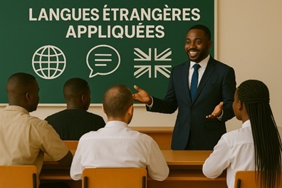 Illustration pour Langues étrangères appliquées