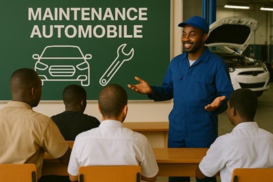 Illustration pour Maintenance automobile