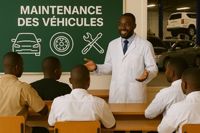 Illustration pour Maintenance des Véhicules