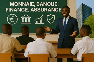 Illustration pour Monnaie, Banque, Finance, Assurance