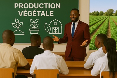 Illustration pour Productions Végétales