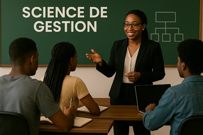 Illustration pour Science de gestion