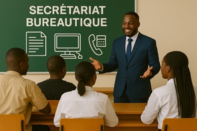 Illustration pour Secrétariat bureautique
