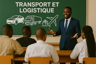 Illustration pour Transport et logistique