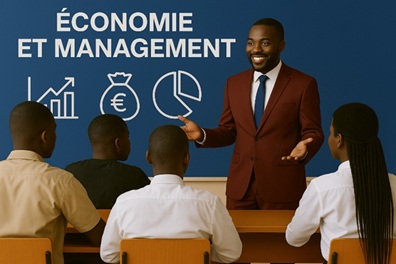 Illustration pour Économie et Management