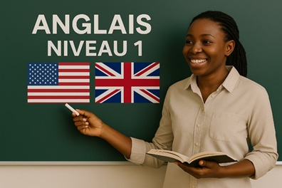 Illustration pour Anglais niveau 1