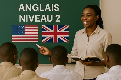 Illustration pour Anglais niveau 2