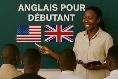 Illustration pour Anglais pour débutant