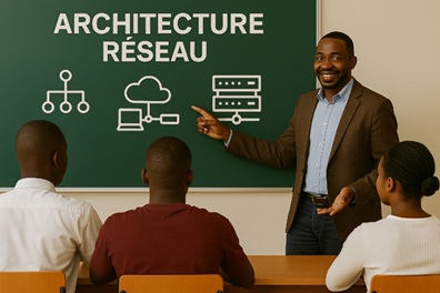 Illustration pour Architecture réseau