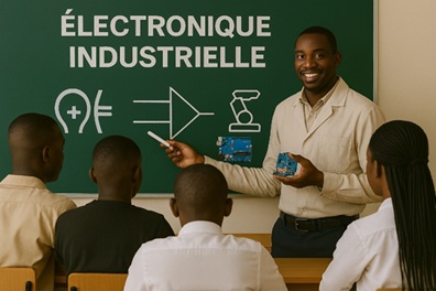 Illustration pour Électronique Industrielle