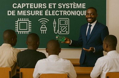 Illustration pour Capteurs et système de mesure électronique