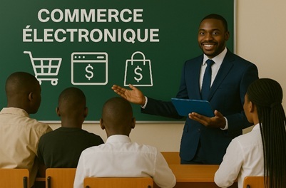 Illustration pour Communication digitale