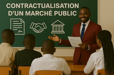 Illustration pour Contractualisation d'un marché public