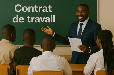 Illustration pour Contrat de travail