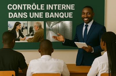 Illustration pour Contrôle interne dans une banque