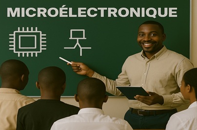 Illustration pour Microélectronique