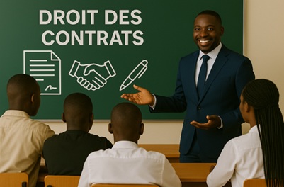 Illustration pour Droit des contrats commerciaux