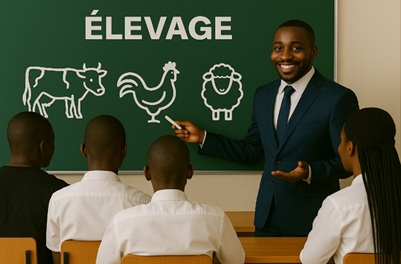 Illustration pour Élevage fondamental