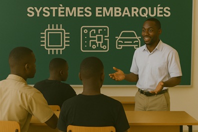 Illustration pour Electronique embarquée