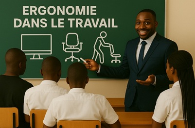 Illustration pour Ergonomie au travail