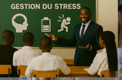 Illustration pour Gestion du stress et du temps