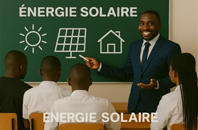 Illustration pour Énergie Solaire intermédiaire