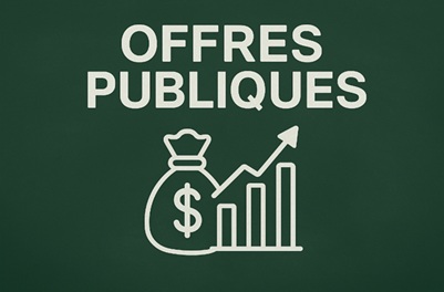 Illustration pour Les offres publiques
